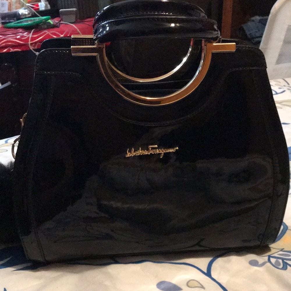 Beautiful black hand bag